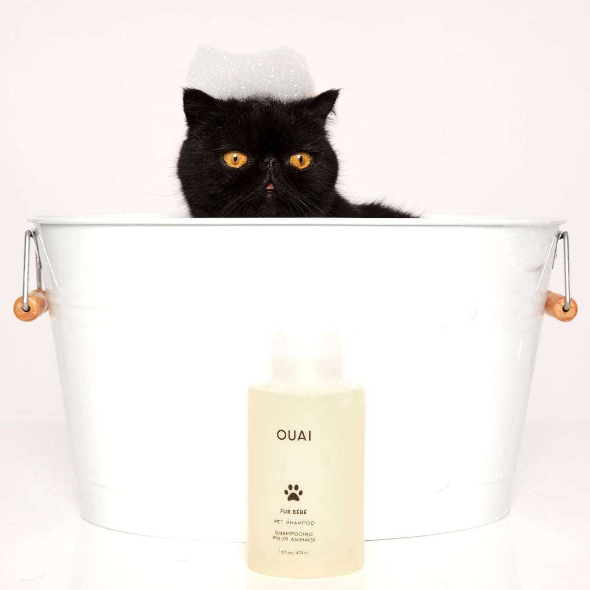 OUAI Fur Bébé Pet Shampoo - Mercer Street Scent (16 Fl oz)