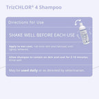 4 Shampoo for Dogs, Cats and Horses, 16 Ounce