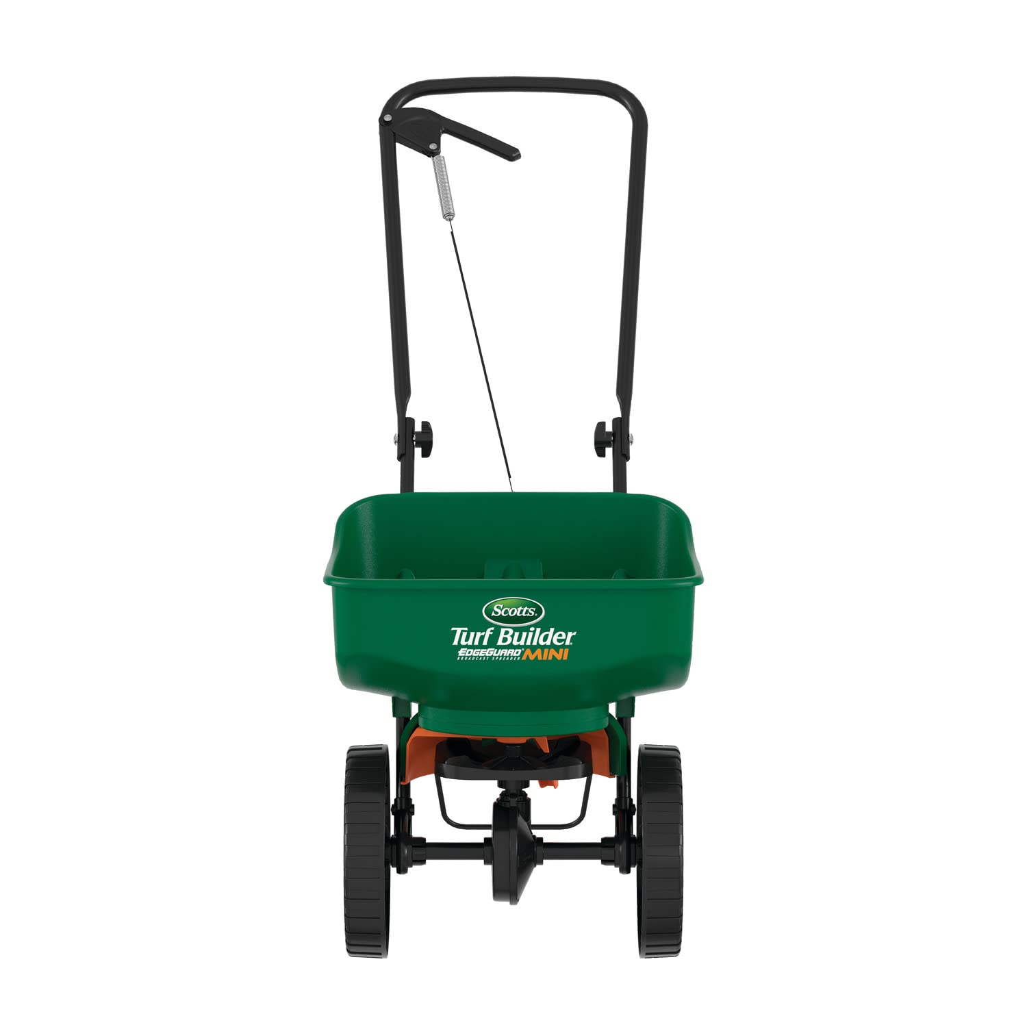 Buy now Scotts Turf Builder EdgeGuard DLX Broadcast Spreader for Seed, Fertilizer, Salt, Ice Melt, Holds up to 15,000 sq.ft. Product Mini at indiglob india