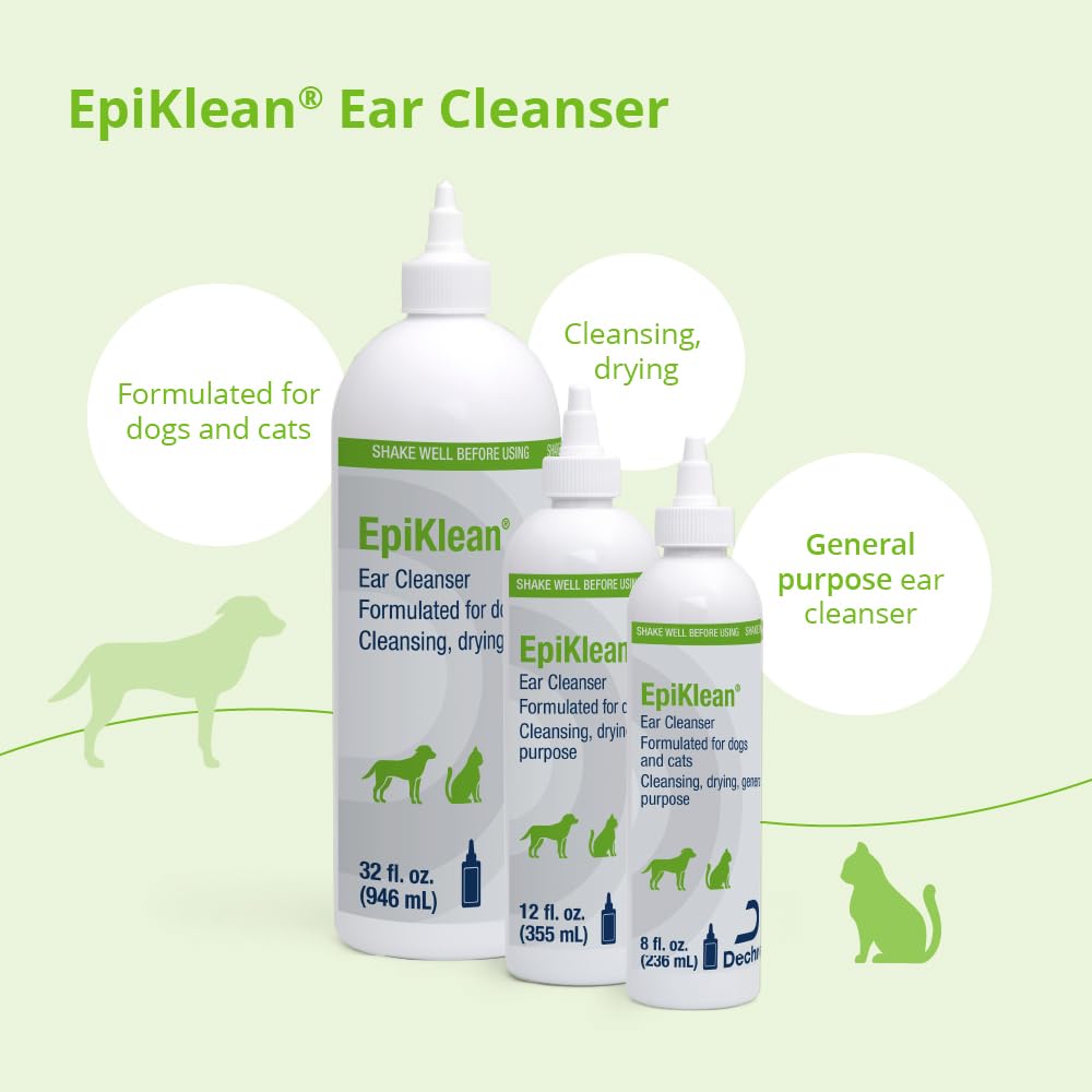 EpiKlean® Ear Cleanser for Dogs and Cats, 12 Fl Oz