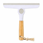 Window Squeegee for Glass Doors，All-Purpose 9.7” Window Cleaning Squeegee, Handheld for Windows, Car Windshields & More，Grey (9.5" Shower Squeegee)