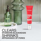 Buy now Neutrogena Stubborn Blackheads Daily Acne Facial Serum with Salicylic, Glycolic, Polyhydroxy & Mandelic Acids, Oil-Free Face Serum for Acne-Prone Skin to Help Clear Clogged Pores, 1 fl. oz at indiglob india