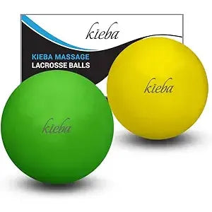 Buy now Massage Lacrosse Balls for Myofascial Release, Trigger Point Therapy, Muscle Knots, and Yoga Therapy. Set of 2 Firm Balls (Blue and Red) Green and Yellow at indiglob india