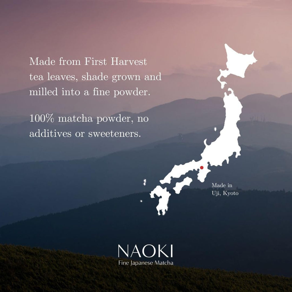Buy now Naoki Matcha Superior Ceremonial Blend – Authentic Japanese First Harvest Ceremonial Grade Matcha Green Tea Powder from Uji, Kyoto (40g / 1.4oz) at indiglob india