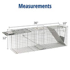 Buy now Havahart Large 2 Door Humane Catch and Release Live Animal Trap for Armadillos, Beavers, Bobcats, Small Dogs, Cats, Foxes, Groundhogs, Nutria, Opossums, Raccoons, Live Catch Trap for Stray Dogs 1045SR at indiglob india