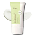 Buy now IUNIK Centella Calming Moisture Daily Sunscreen SPF 50+ PA++++ Matte & No White Cast Centella Asiatica Dry Oily Sensitive Vegan Korean Skincare at indiglob india