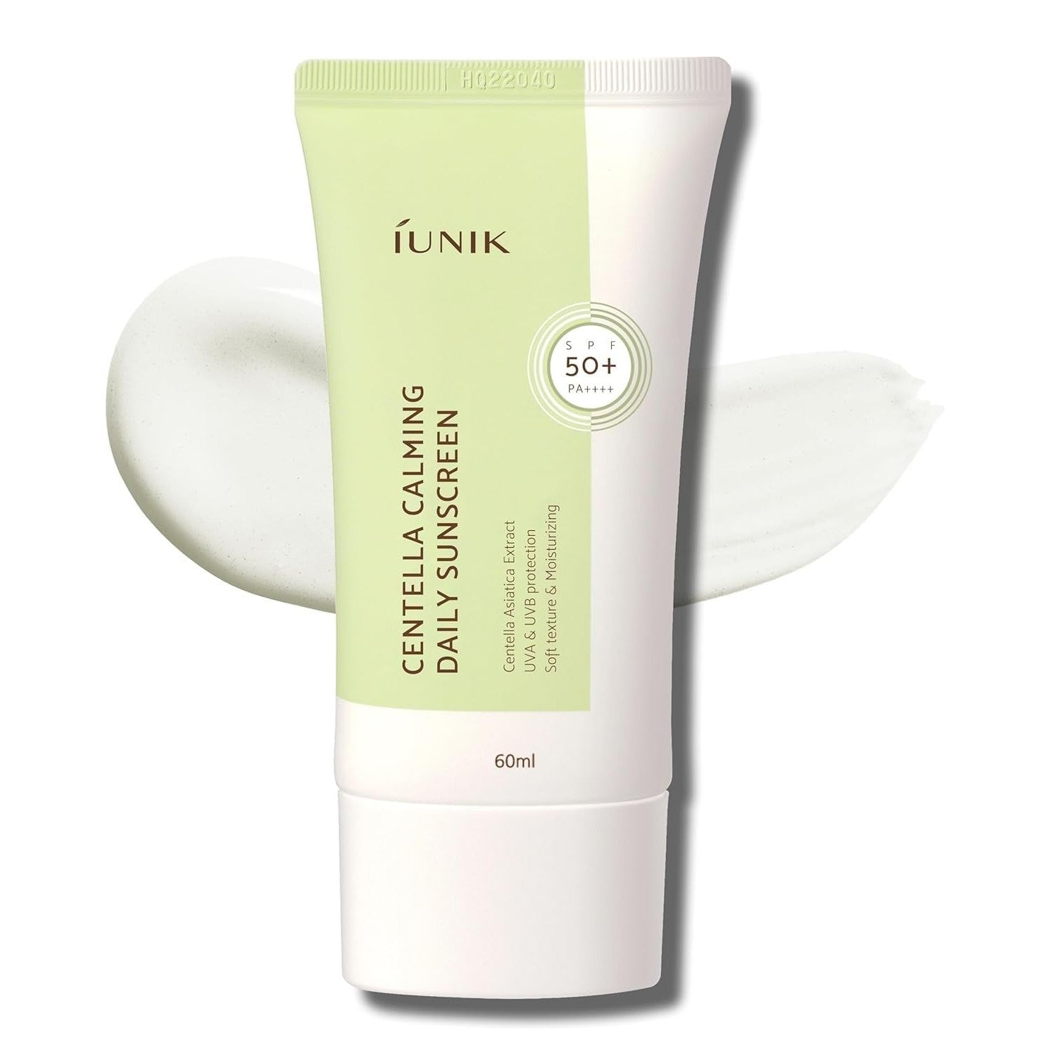 Buy now IUNIK Centella Calming Moisture Daily Sunscreen SPF 50+ PA++++ Matte & No White Cast Centella Asiatica Dry Oily Sensitive Vegan Korean Skincare at indiglob india