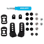 Bauer Universal Hockey Helmet Repair Kit - Includes Travel Case, Screwdriver and 22 pcs