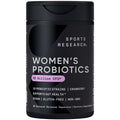 Sports Research® Women's Probiotics 65 Billion CFU w/Prebiotics, 30 Count | Gut Health & Digestive Support, Probiotics for Women w/ Cranberry, Vegan Certified, Non-GMO, Gluten-Free, 30 Servings