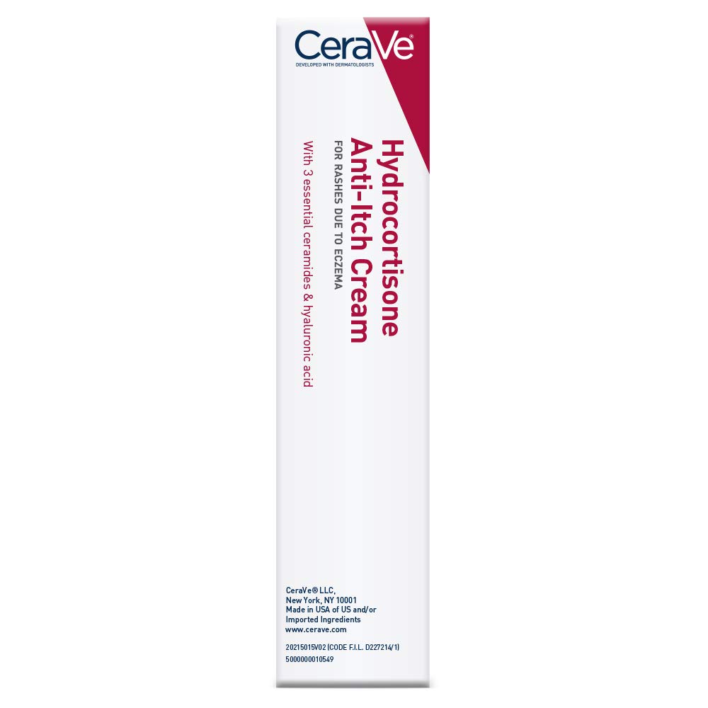 Buy now CeraVe 1% Hydrocortisone Anti-Itch Cream, Fragrance-Free Relief for Eczema-Prone & Dry Skin, 1 Ounce at indiglob india
