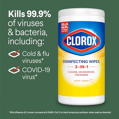 Buy now Clorox Disinfecting Cleaning Wipes Variety Pack, 75 Count Each, Pack of 4 (Package May Vary) at indiglob india