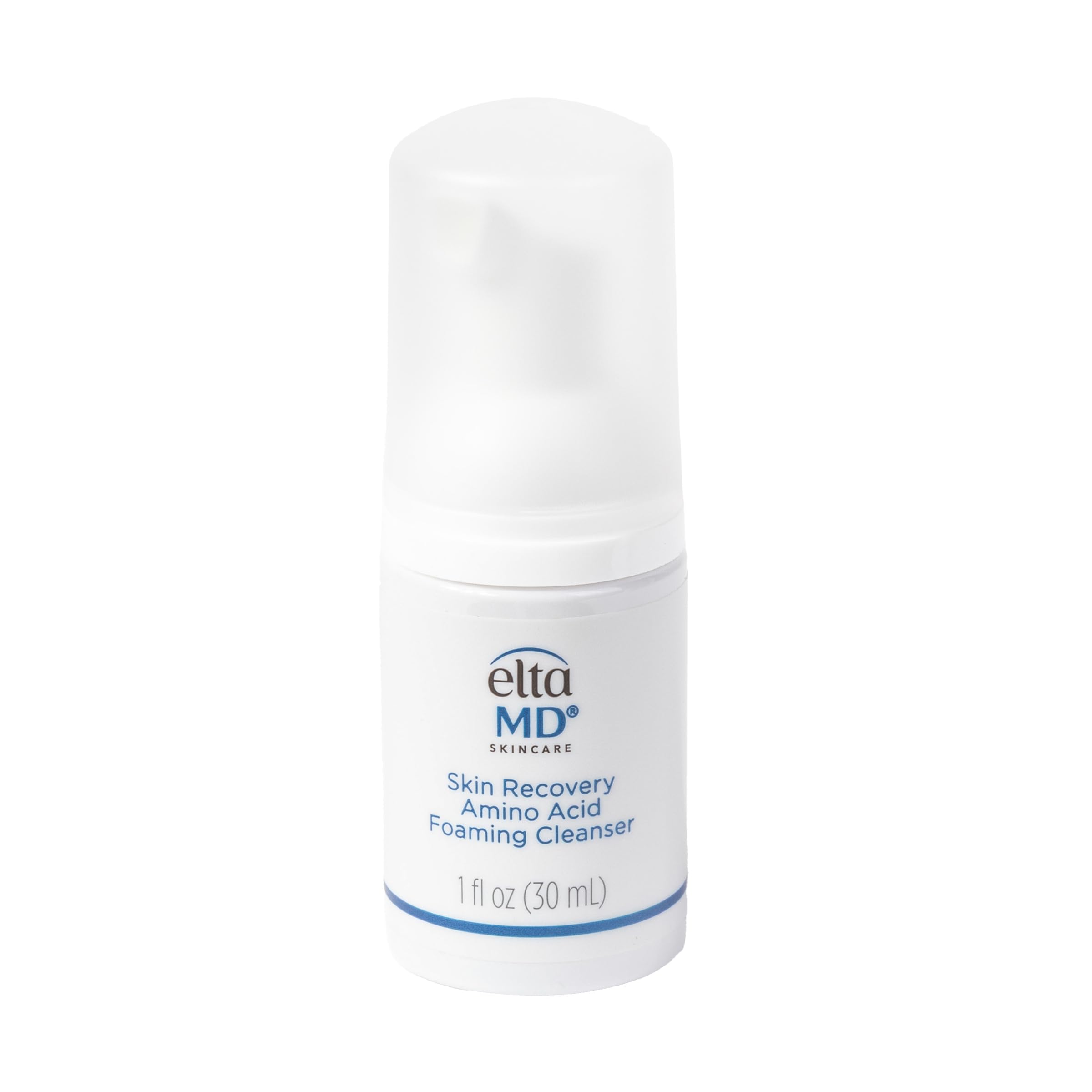 EltaMD Skin Recovery Amino Acid Foaming Face Wash, Fragrance-Free | Gentle Cleanser For Sensitive Skin, Removes Makeup And Sunscreen, Reduces Facial Redness, Non-comedogenic