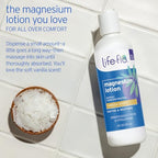 Buy now LIFE-FLO Magnesium Lotion - New, Improved Magnesium Chloride from Zechstein Seabed - Soothes Muscles, Joints When Massaged into Skin - Great for Kids, Hypoallergenic, 8oz Pack of 1, Vanilla at indiglob india