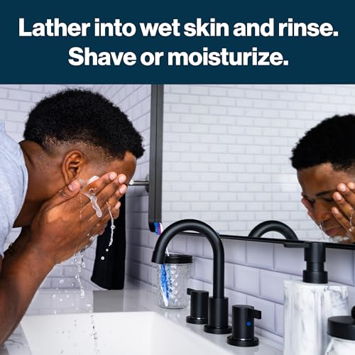 Buy now Gillette SkinGuard Face Scrub for Men, 5 oz Daily Cleansing Exfoliating Face Scrub with Shea Butter and Charcoal at indiglob india