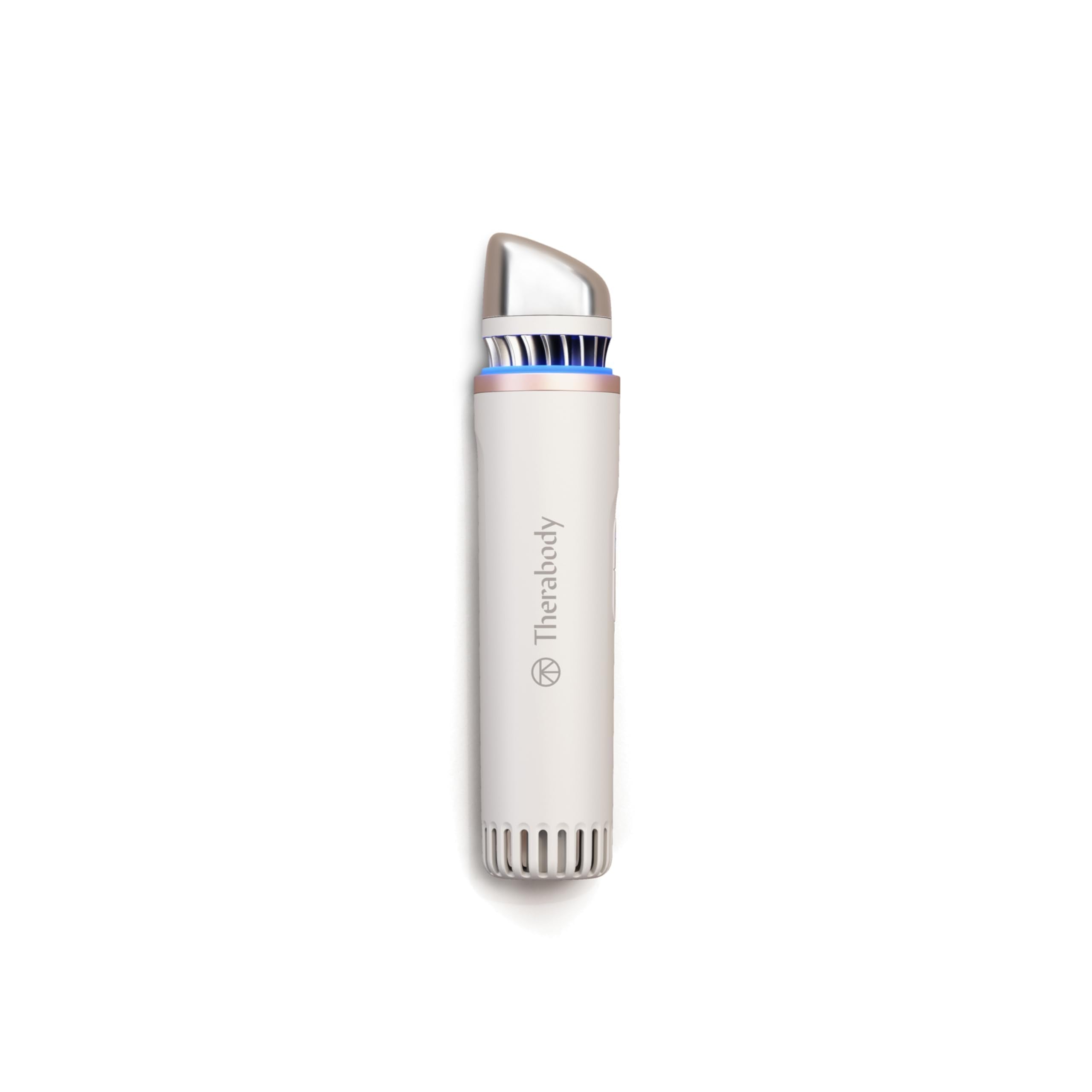 Therabody TheraFace Depuffing Wand – Cold and Heat Skincare Treatment to Depuff and Glow; Beauty Wand, Face Roller and Eye Massager for Eye Puffiness, Dark Circles and Skin Radiance (White)