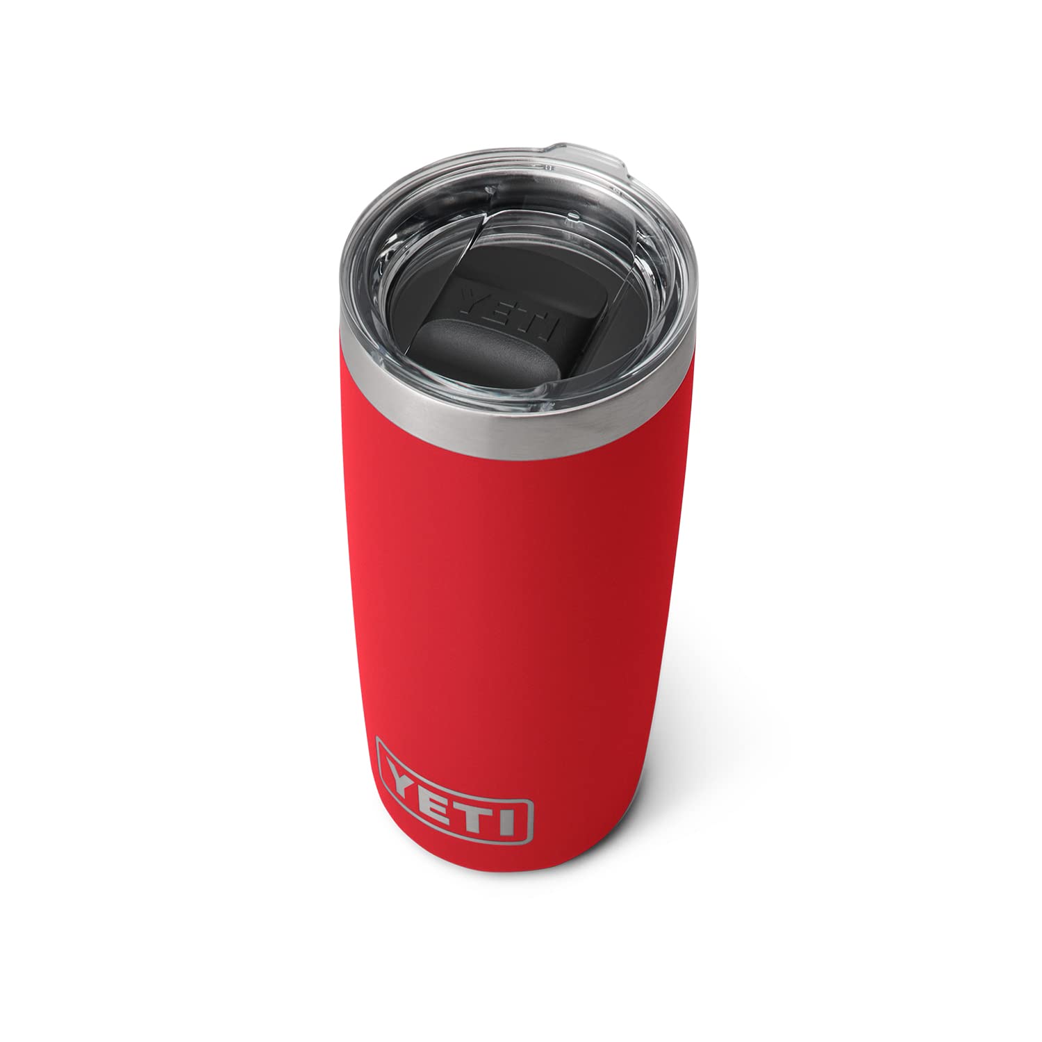 Buy now YETI Rambler 10 oz Tumbler, Stainless Steel, Vacuum Insulated with MagSlider Lid, Tropical Pink Rescue Red at indiglob india