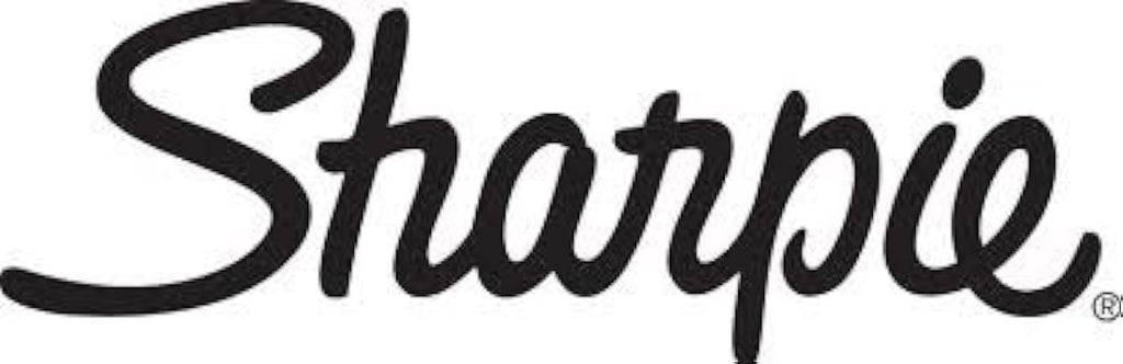 Sharpie Permanent Marker, Chisel Tip, Black, Blue, Red, Green, 1 of Each Color