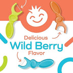 Buy now Plackers Kids Dental Floss Picks 75, Multicolor, Fruit Smoothie Swirl, Original Version, 300 Count (Pack of 4) at indiglob india