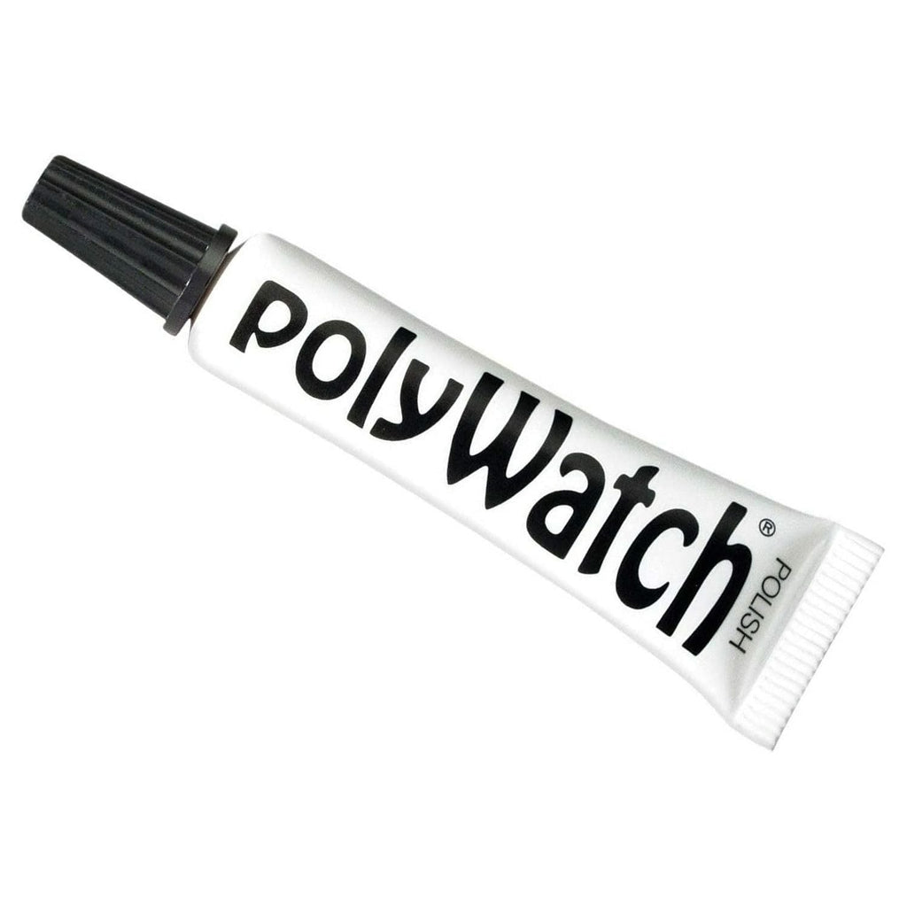 Buy now Polywatch Plastic Watch Crystal Scratch Remover String Buff Soft Polisher and Polishing Cloth at indiglob india
