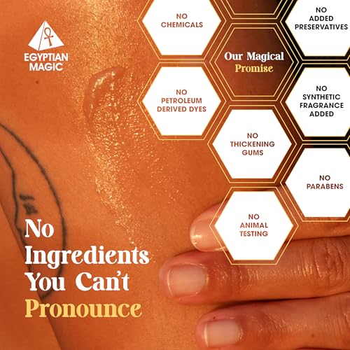 Buy now Egyptian Magic - All Purpose Face, Body, and Dry Skin Moisturizing Cream, Skin Protectant for Women & Men, Eczema Care Healing Balm, Scar Treatment, Stretch Marks, and Tattoo Aftercare, 2oz Jar at indiglob india