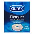 Durex Pleasure Ring - Penis Ring Stay Hard for Longer - Male Sex Toy - Erection Enhancing - Soft Cock Ring - Sexual Stimulation Device Couples - Pleasure Ring - Waterproof, 1 ct