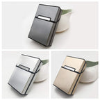 Buy now 3 Pcs Metal Cigarette Box/Case (20 Capacities) - Cigarette Cigar Protective Cover Box - Brushed Aluminum Cigarette Case, Hard Box with Solid Magnetic Flip Top Closure (3 Colors, for Men) at indiglob india