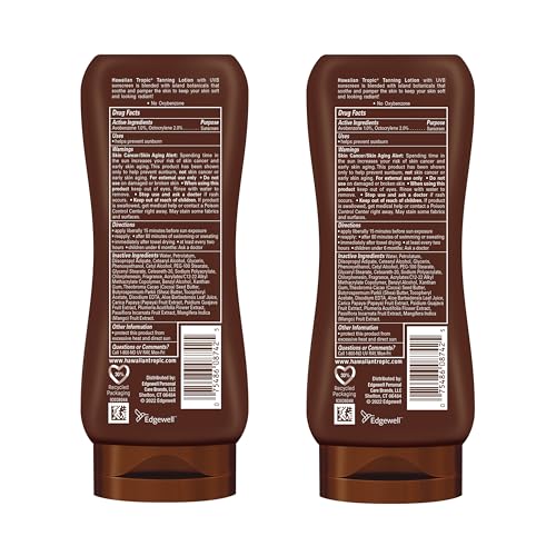 Buy now Hawaiian Tropic Island Tanning Lotion, SPF 4, Twin Pack at indiglob india