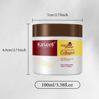 Karseell Collagen Hair Treatment for Dry Damaged Hair, 3.38floz | Deep Repair Conditioning Argan Oil Collagen Hair Mask Essence All Hair Types