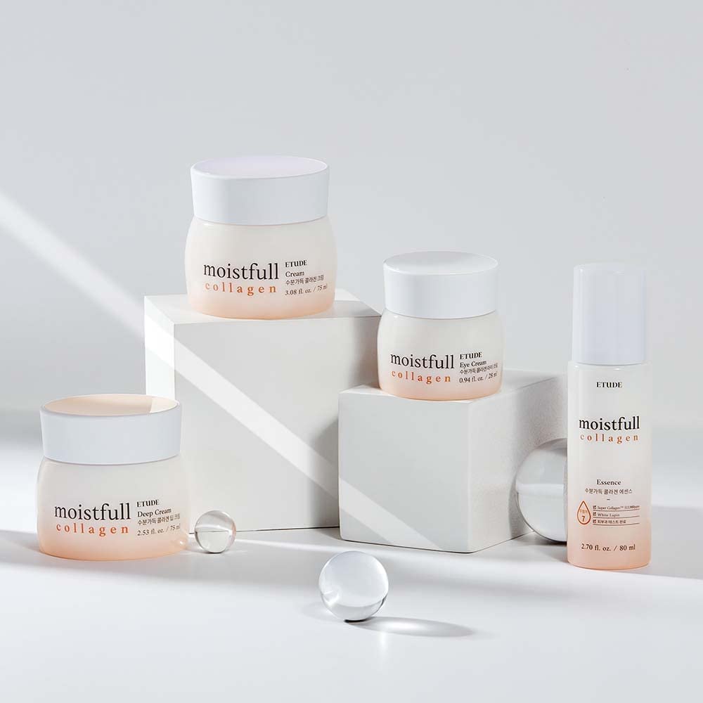 Buy now ETUDE Moistfull Collagen Cream, Face Moisturizer, Super Collagen Water, Macadamia Seed Oil, Lupinus Albus Protein, Deep Moisturizing Cream, Korean Skin Care, Beauty (2.53 Fl Oz) at indiglob india