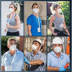 Buy now BROAD Breathe Easier AirPro Mask Rechargeable Reusable Air Purifying Respirator with a HEPA Filter at indiglob india