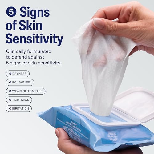 Buy now Cetaphil Gentle Makeup Removing Face Wipes, Daily Cleansing Facial Towelettes Gently Remove Makeup, Fragrance and Alcohol Free, 25 Count at indiglob india
