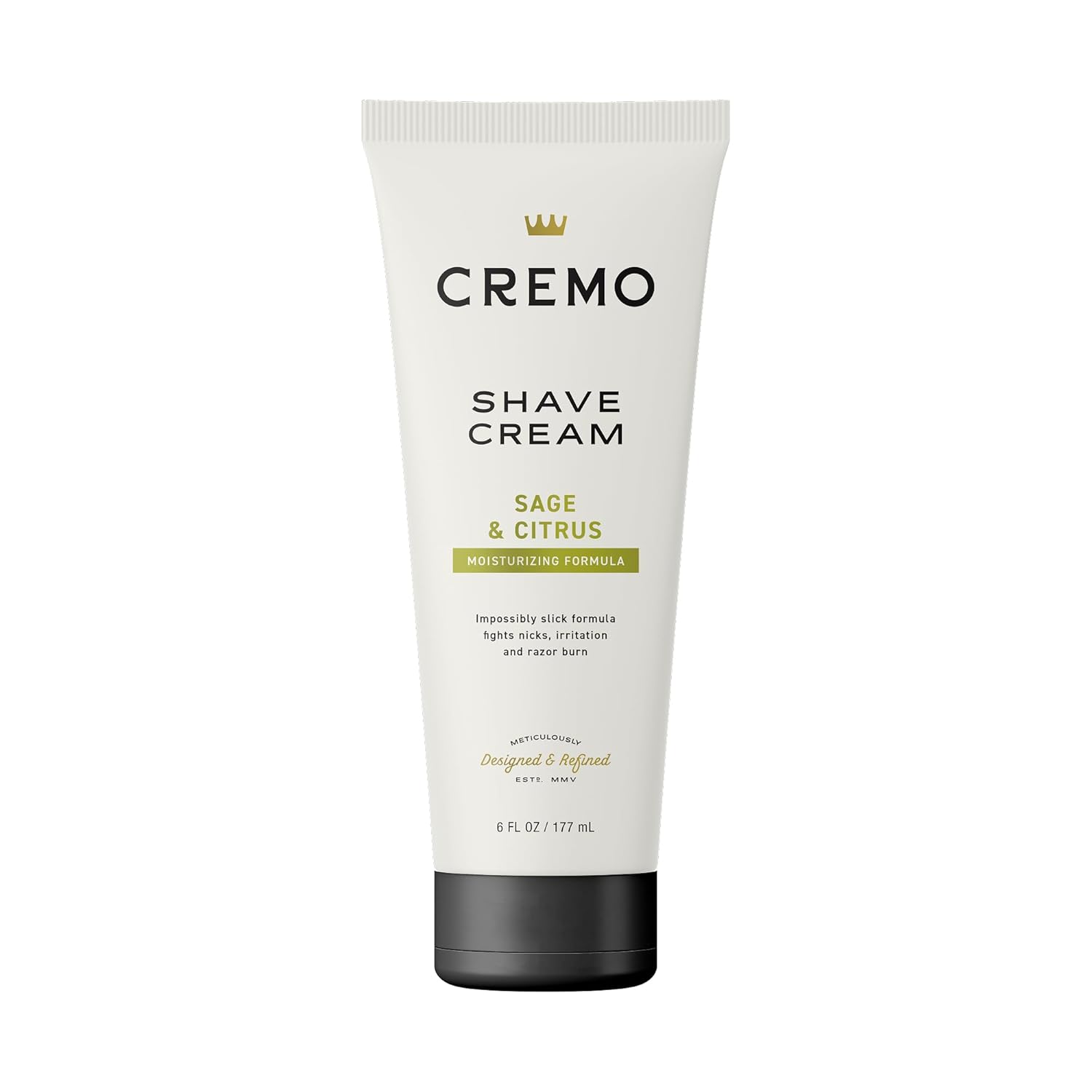 Buy now Cremo Sandalwood Shave Cream, Astonishingly Superior Ultra-Slick Shaving Cream for Men, Fights Nicks, Cuts and Razor Burn, 6 Fl Oz Sage & Citrus at indiglob india