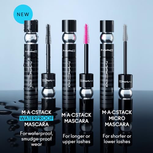 Buy now MAC Stack Superstack Mega Brush Waterproof Mascara - Black Stack by MAC for Women - 0.41 oz Mascara at indiglob india