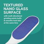 Buy now Dr. Scholl's Hard Skin Remover Nano Glass Foot File - Foot Callus Remover, Durable Foot Scrubber, Dead Skin Remover, Hygienic Pedicure Tool, Long Lasting Foot Buffer, Soft Smooth Feet at indiglob india