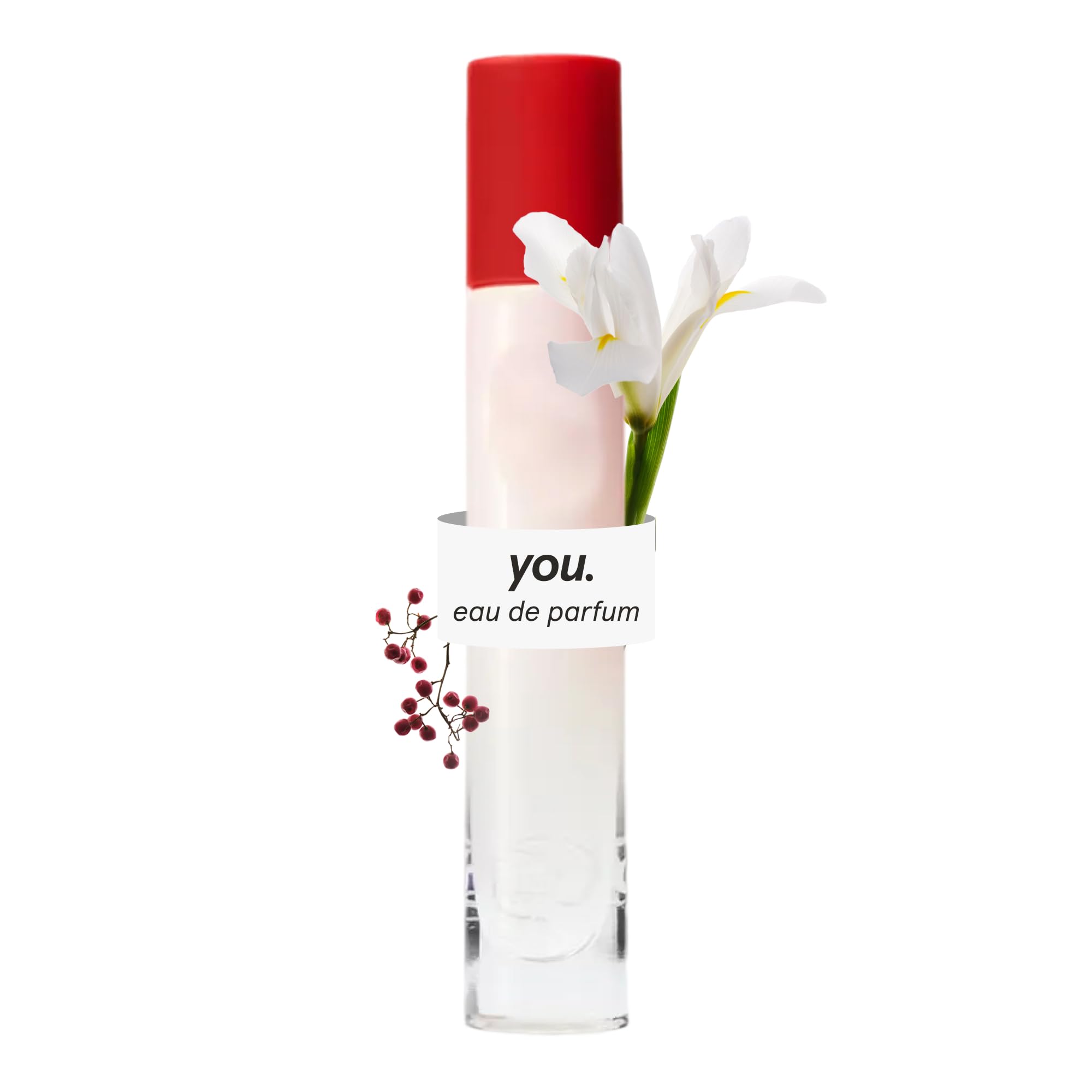 Glossier You Eau de Parfum, Unisex Skin-Scent Enhancer, XL 100 ml | Warm, Musky & Spicy, Pink Pepper, Iris & Ambrox Base Notes, Smells Different on Everyone, Layer & Mix to Match Your Mood