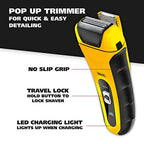 Buy now Wahl Lifeproof Lithium Ion Foil Shaver Æ’?? Waterproof Rechargeable Electric Razor with Precision Trimmer for MenÆ’??s Beard Shaving, Trimming, & Grooming with Quick Charge Æ’?? Model 7061-100 at indiglob india