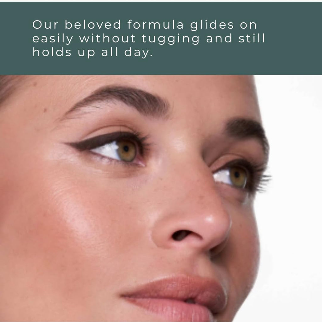 Buy now Honeybee Gardens Effortless Eye Liner Pencil in Jet Set Black, Rich Pigmentation, Smooth, Long-Wearing, Vegan, Gluten-Free at indiglob india