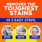Buy now Tide Laundry Stain Remover Spray with Oxi | Stain Remover for Clothes, Carpet, Upholstery, Pet Bedding | Stain Treater Spray for Tough Stains from Wine, Coffee, Grease | 22 Fl Oz (Pack of 2) & 3 Fl Oz at indiglob india