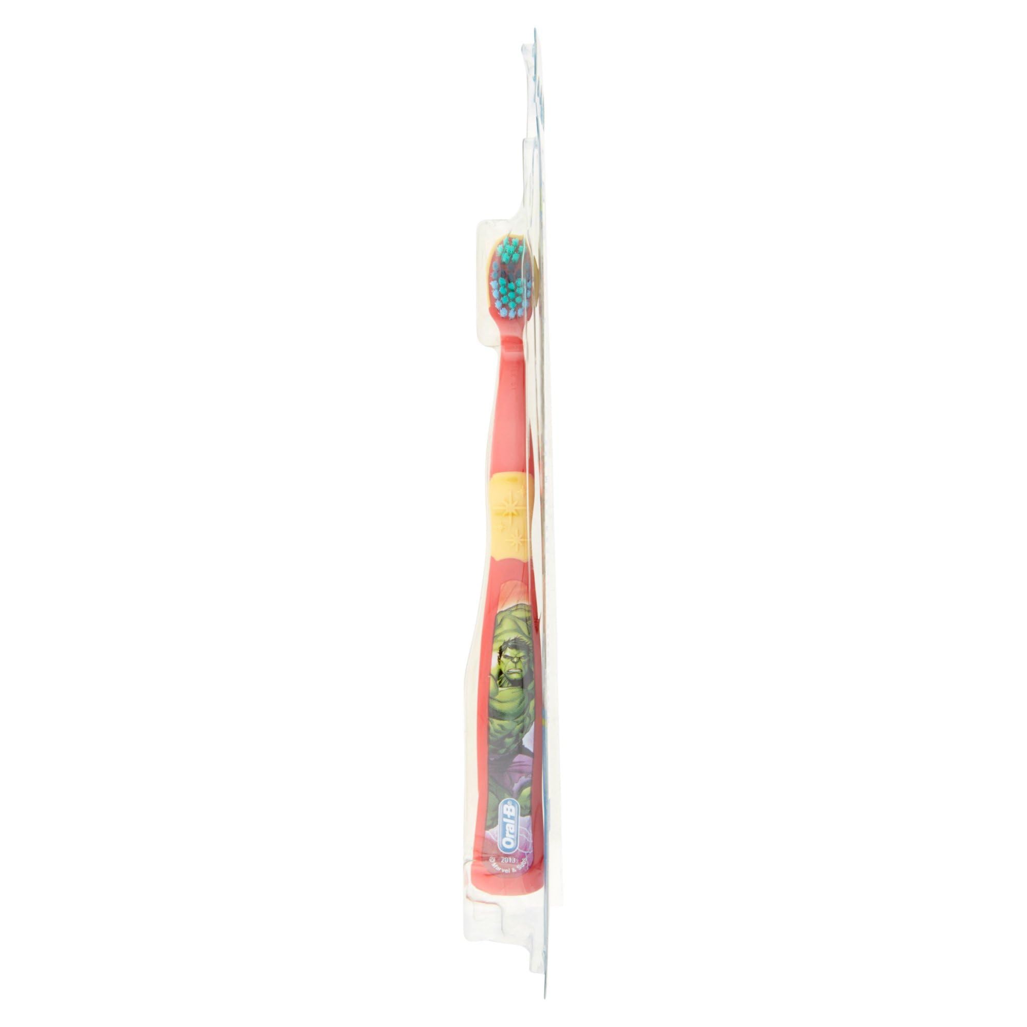 Buy now Oral-B Kids Spider Man Toothbrush for Little Children Ages 3+ Years Old, Extra Soft, Pack of 6 at indiglob india