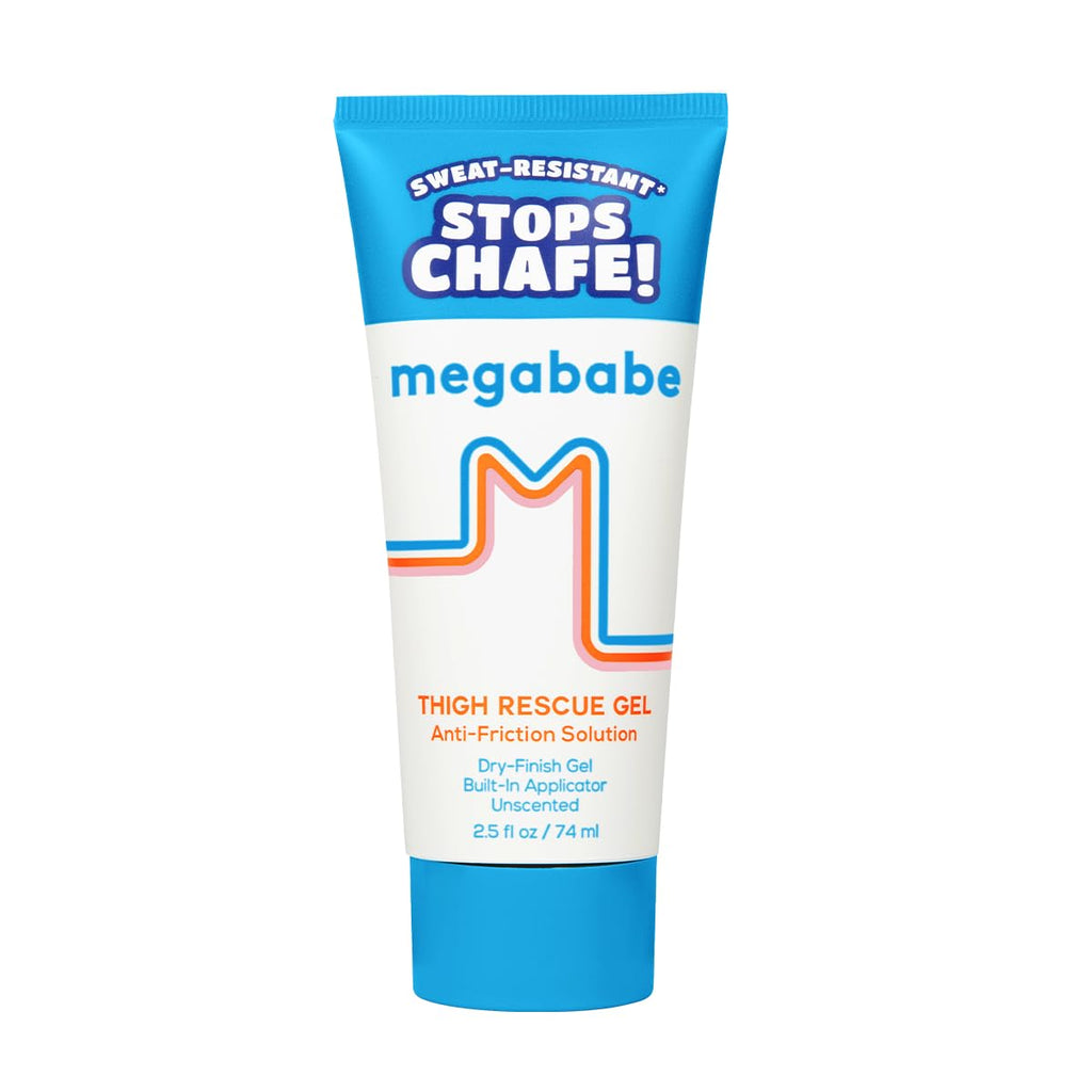 Megababe Thigh Rescue Gel, Stops Chafe, Sweat-Resistant, 2.5 fl oz