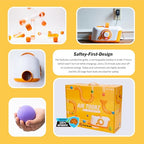 Buy now Fat Brain Toys The Original Air Toobz, Air-Powered STEM Building Toys for Kids & Teens, Kids Building Toys, STEM Toys for 3+ Year Old at indiglob india