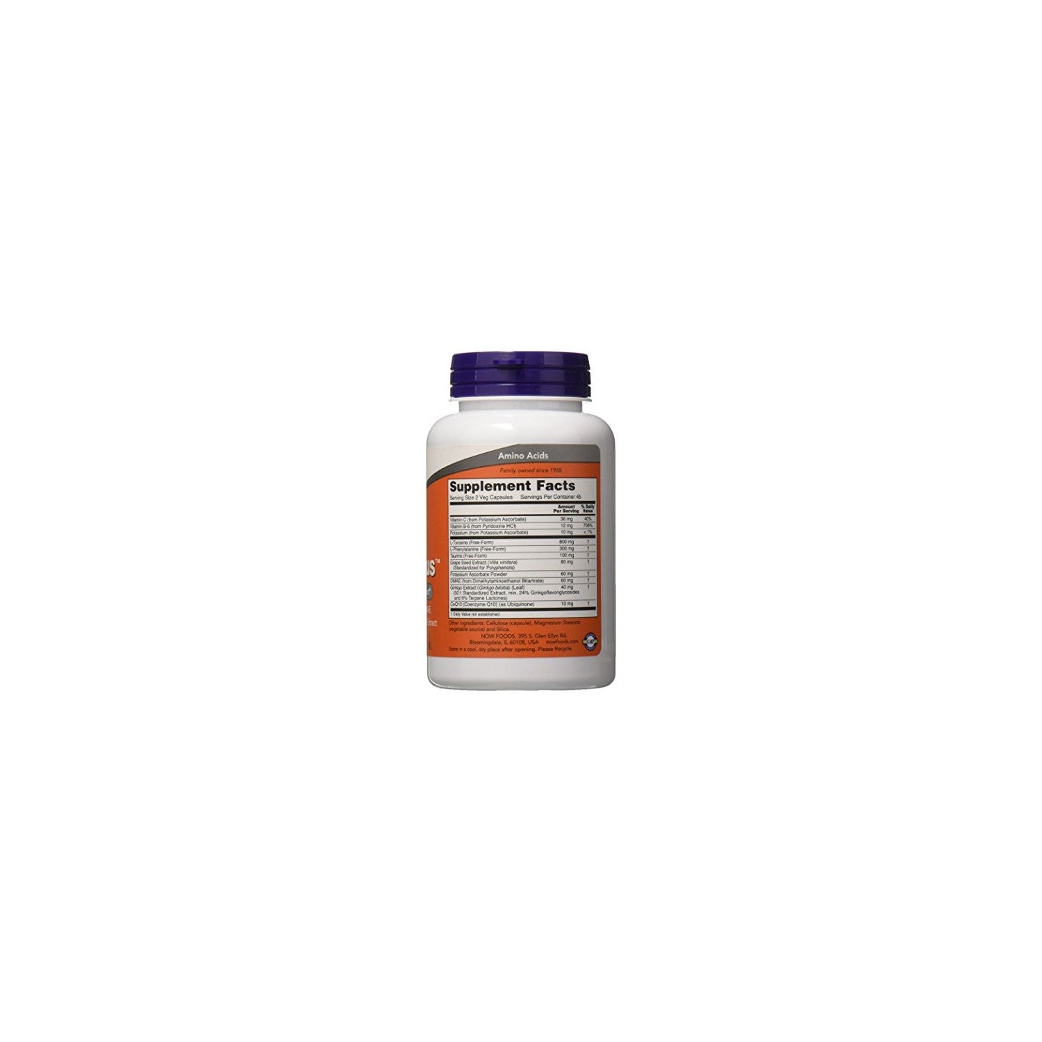 Buy now Now Foods True Focus, 90 Veg Capsules (2 Pack) at indiglob india
