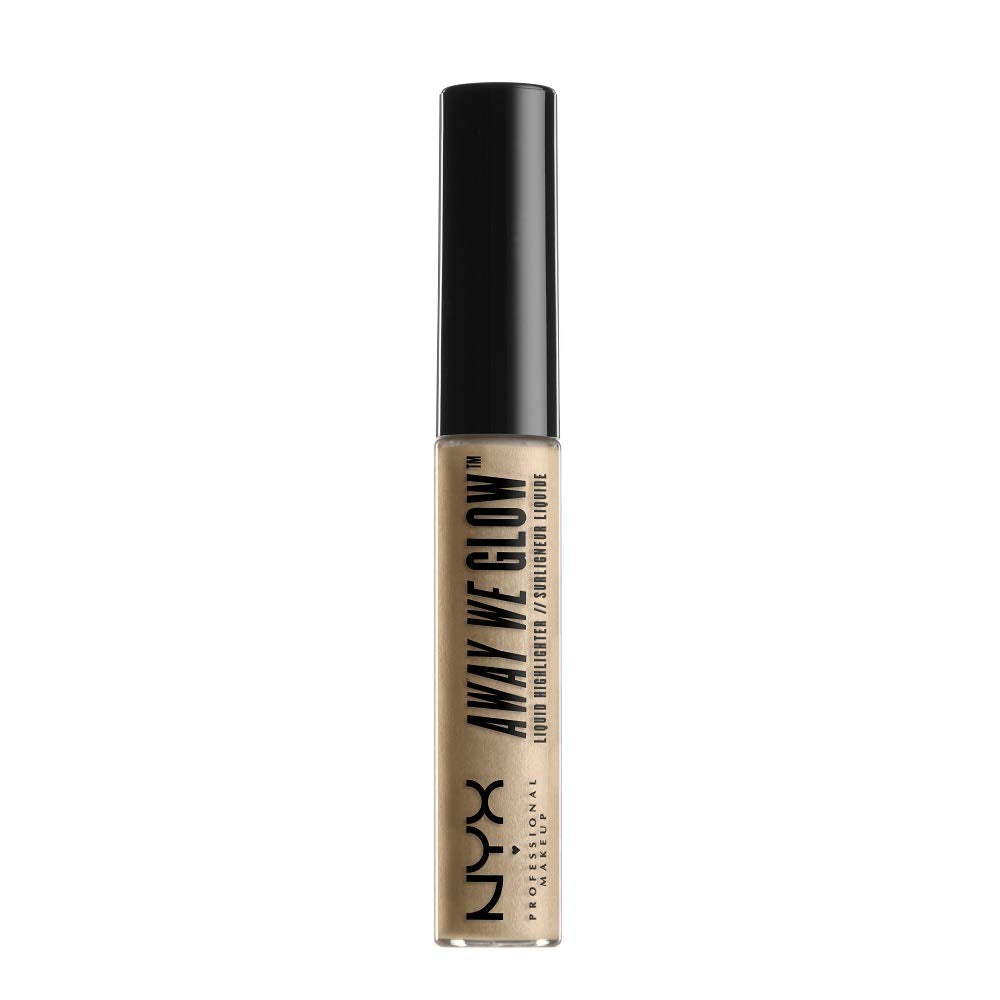 Buy now NYX Professional Makeup Away We Glow Liquid Highlighter, Liquid Prism, 0.22 Fluid Ounce 0.22 Fl Oz (Pack of 1) Daytime Halo at indiglob india