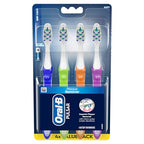 Buy now Oral-B Toothbrush, Vibrating Plaque Remover Pulsar, Vibrating Battery Toothbrush, Soft, 4 Count at indiglob india