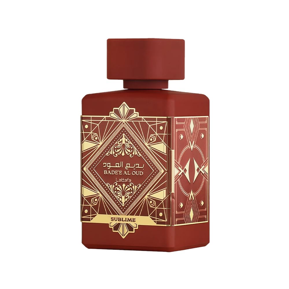 Buy now Lattafa Bade'e Al Oud Sublime - Tropical, Fruity, Fresh, Vanilla - Eau de Parfum Long-Lasting Fragrance for Unisex, 3.40 Ounce / 100 ml at indiglob india