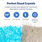 Buy now PetSafe ScoopFree Premium Natural Cat Litter - Eco-Friendly Long-Lasting Litter - High Absorbency & Low-Tracking Design - Non-Clumping Pebbles - 4.2 lb Bag - 2 Pack at indiglob india
