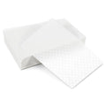 300 Pcs End Papers for Hair, Perm Paper for Hair, Disposable Salon Hair End Wrap Papers, High Temperature Resistance Curling Tissue Styling Accessories for Cold and Hot Perms (White)