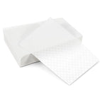 300 Pcs End Papers for Hair, Perm Paper for Hair, Disposable Salon Hair End Wrap Papers, High Temperature Resistance Curling Tissue Styling Accessories for Cold and Hot Perms (White)