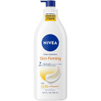 NIVEA Sheer Hydration Skin Firming Body Lotion, 33.8 FL OZ | Skin Firming Body Lotion with Q10 and Vitamin C, 72-Hour Moisturizing Lotion For Normal to Dry Skin, Paraben Free