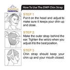 Buy now Anti Snore Chin Strap - Anti-Dry Mouth Chin Strap for CPAP Users - Stop Noise - Snoreless Sleeping Solution for Men and Women - Breathing Aid for Snoring at indiglob india